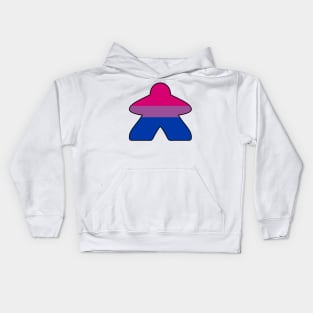 Bisexual Meeple Kids Hoodie